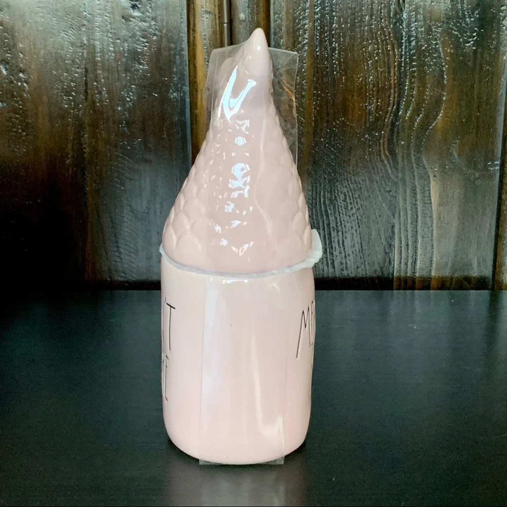 Rae Dunn MERMAID HAIR DON’T CARE Double Sided Ceramic Topper Mug - Picture 11 of 14